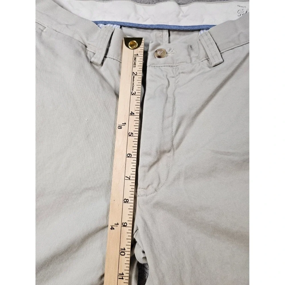 Polo Ralph Lauren Mens Khaki Chino Pants Straight Leg Cotton Twill Trousers Tan